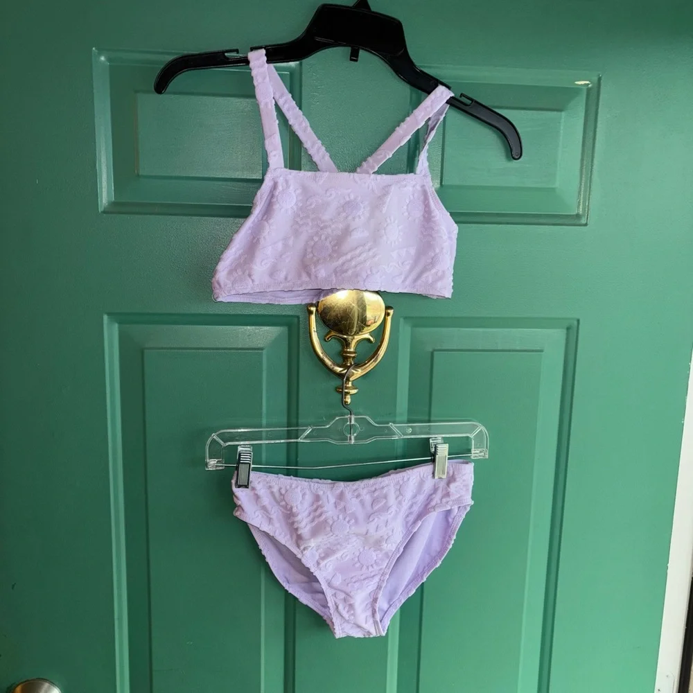 Wonder Nation girls large 10/12 swimsuit